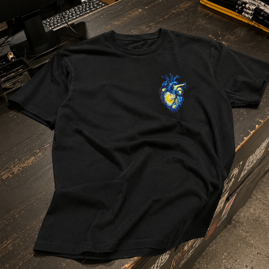 Playera Negra Van Gogh | Keyzam