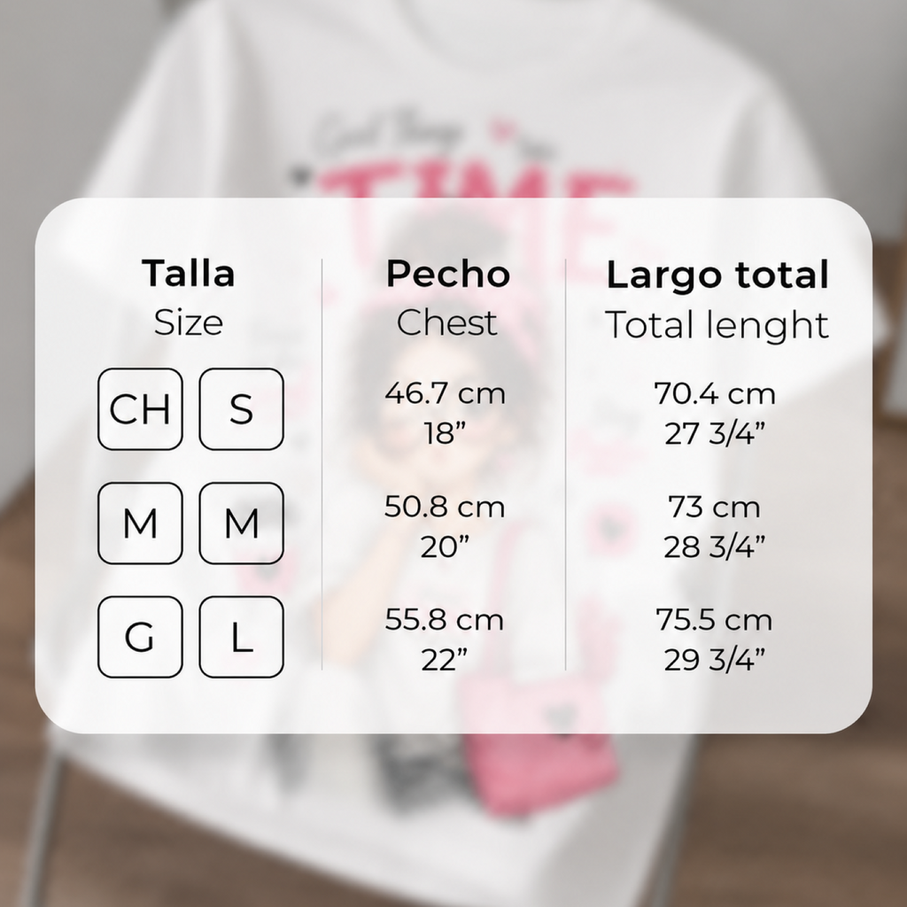 Playera Blanca "Good Things Take Time" | Keyzam