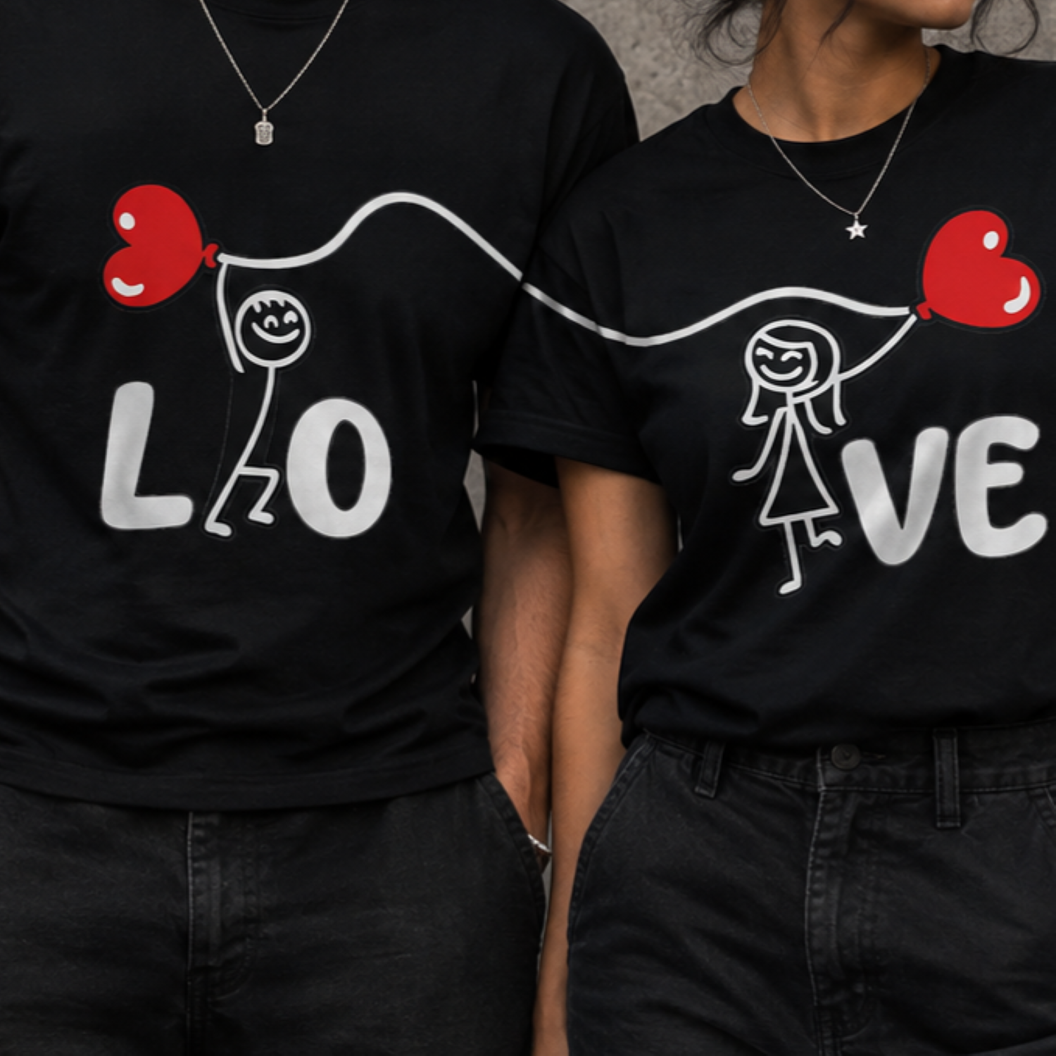Playeras para Pareja "LOVE" | KEYZAM