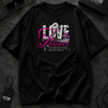 Playera Oversize Love Forever Negra – KEYZAM