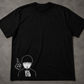Playera Negra "Mob & Drink"