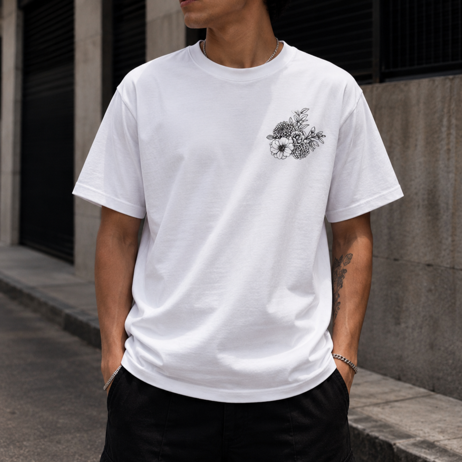 Playera Blanca "Soul 07" – KEYZAM