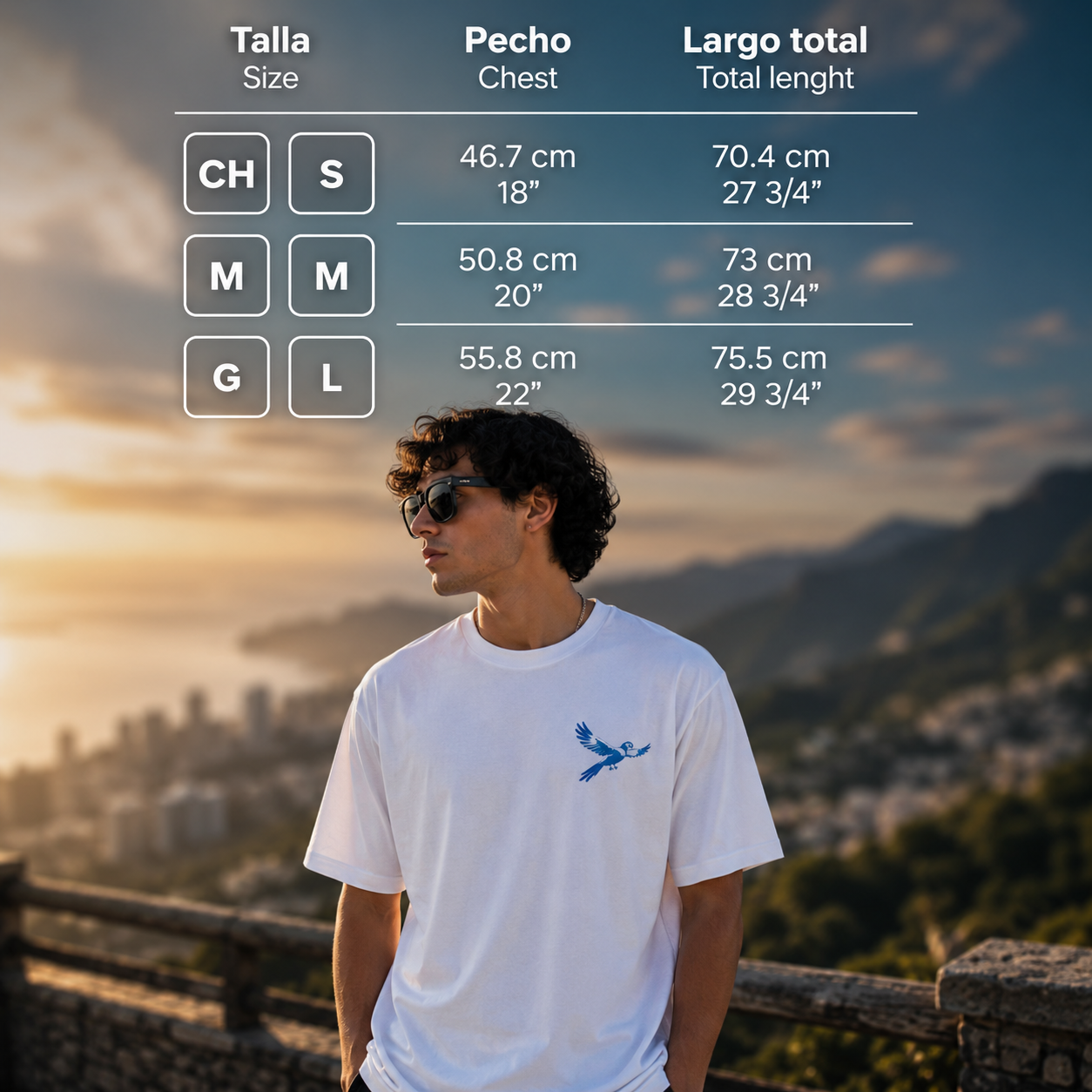 Playera Blanca “Rio Copacabana” – KEYZAM